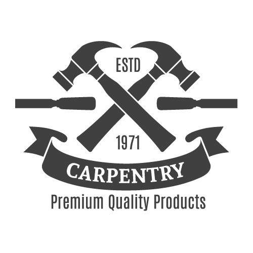 Carpentry Logo CL107 BK Designs