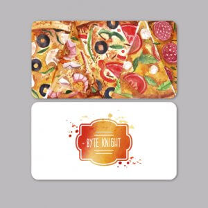 Business Card For Italian Restaurant BC168