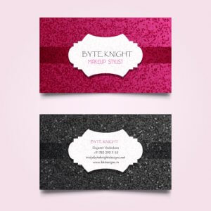 Elegant Business Card For Beauty Salon BC138