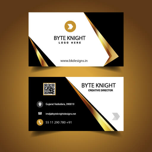 luxury business card design vc181 bk designs
