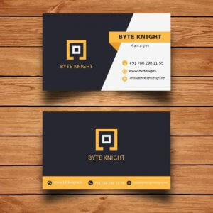Modern Corporate Business Card Design BC122