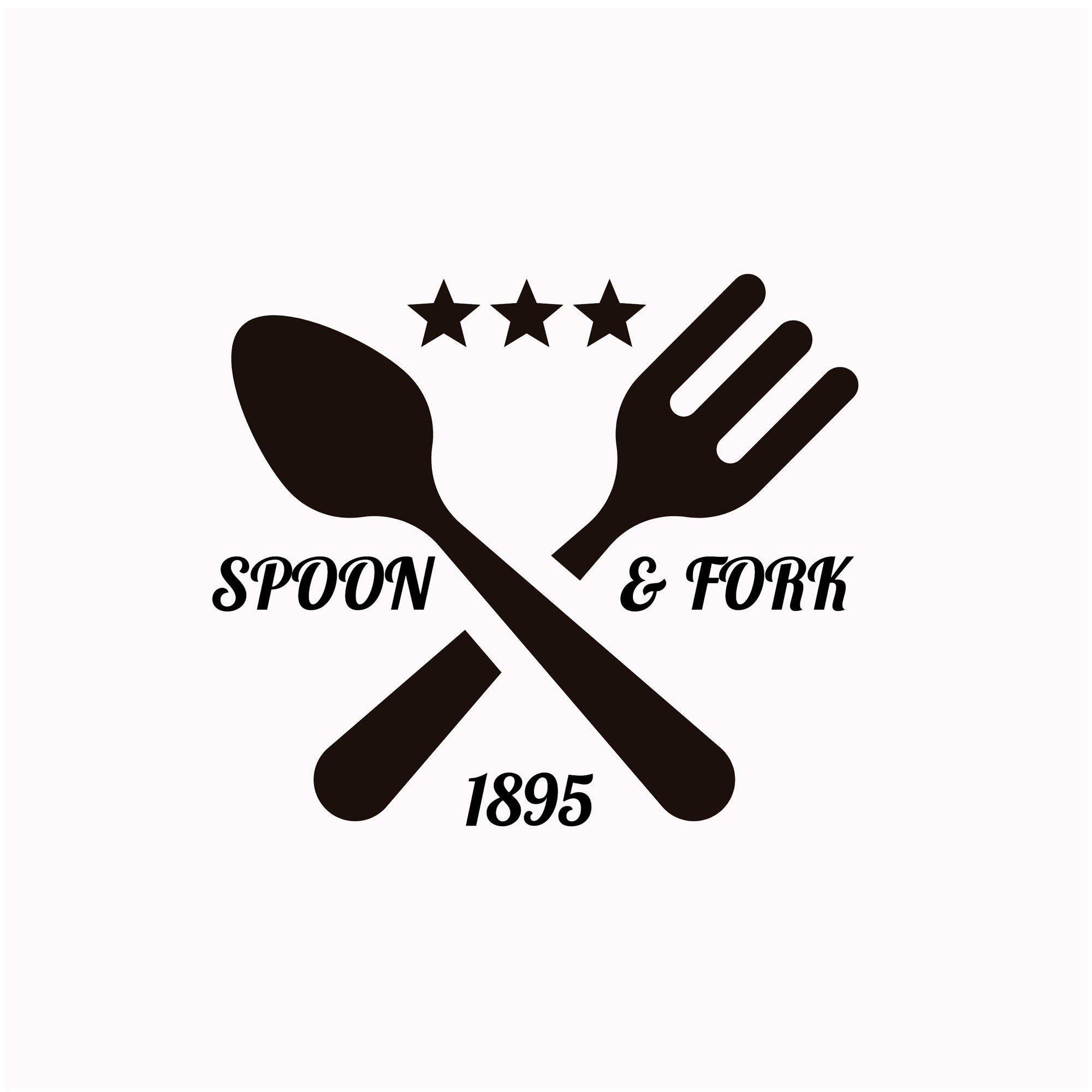 Spoon and Fork Restaurant Logo Template Free Customize Logos