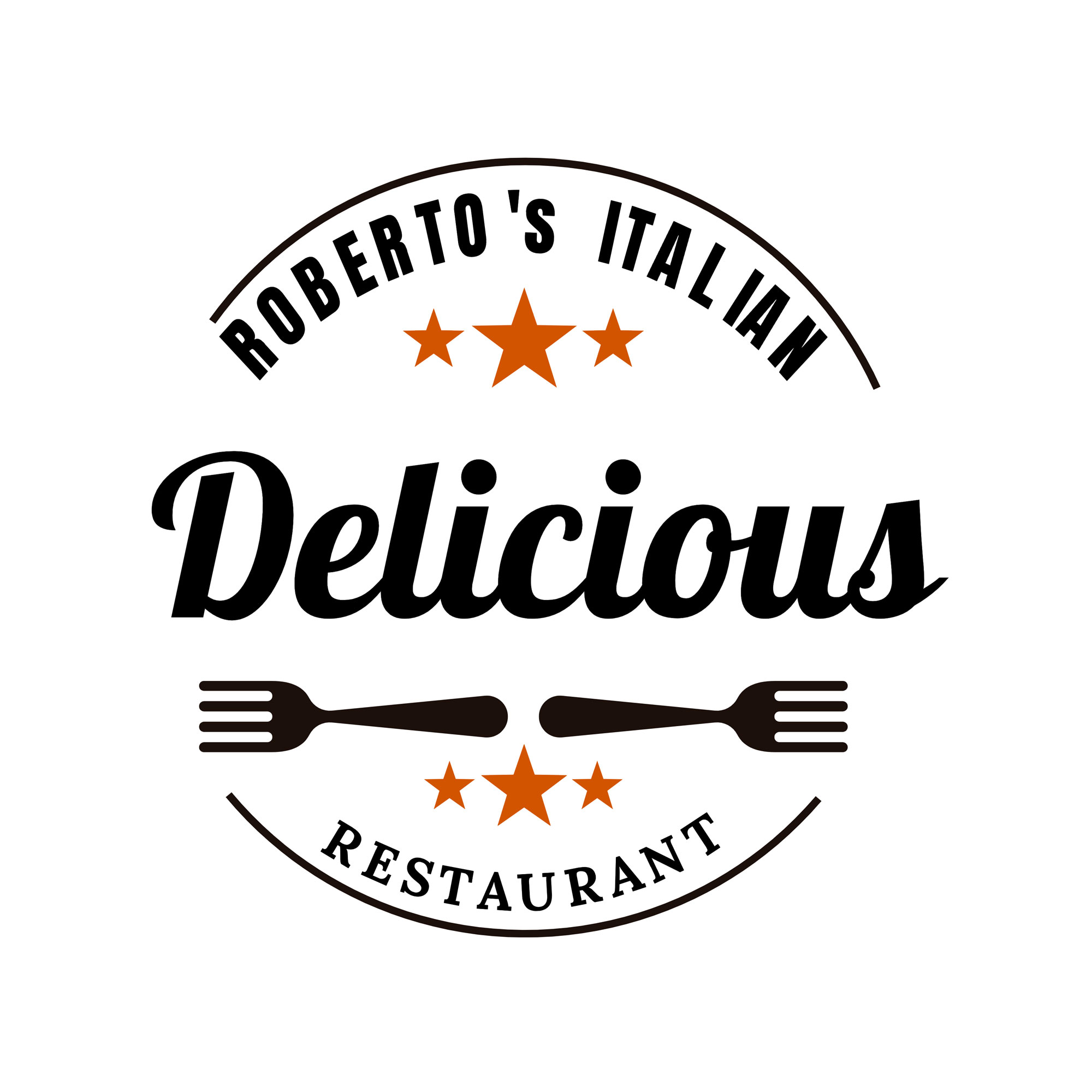 Top Italian Restaurant Logo Template Free